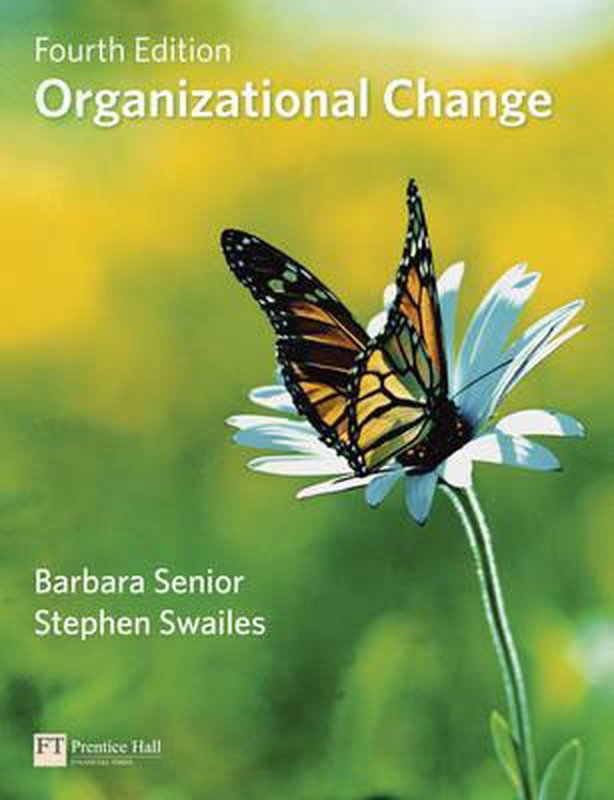 De voorkant van het boek met de titel : Organizational Change