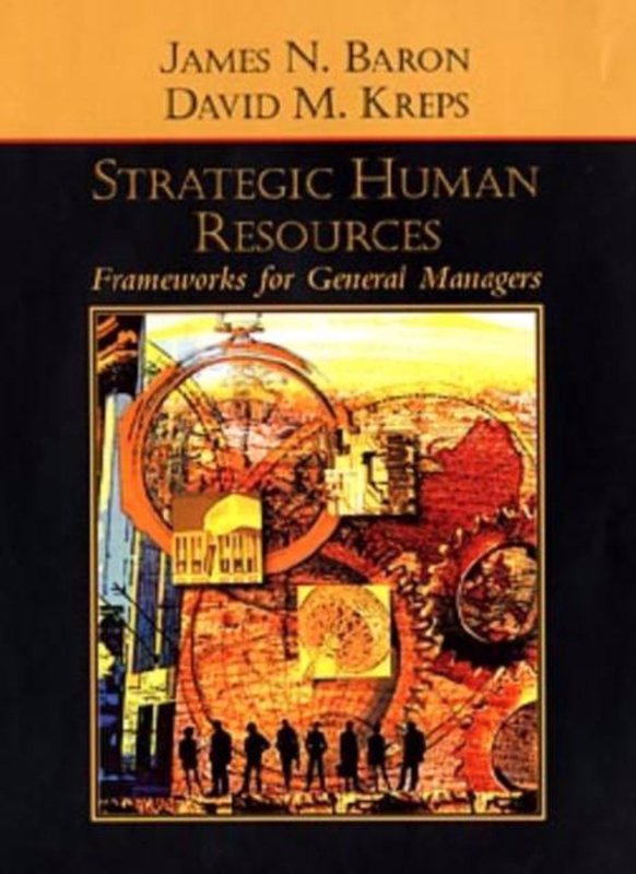 De voorkant van het boek met de titel : Strategic Human Resources