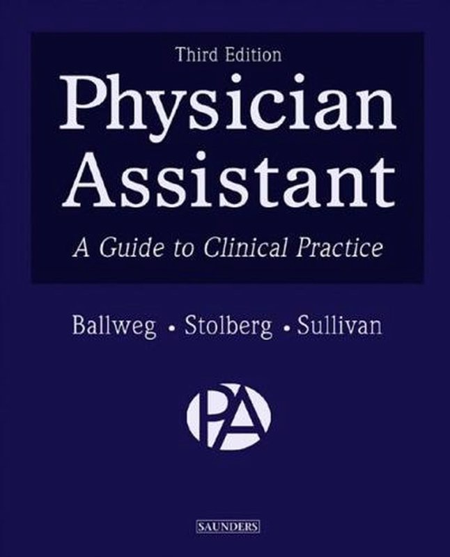 De voorkant van het boek met de titel : Physician Assistant