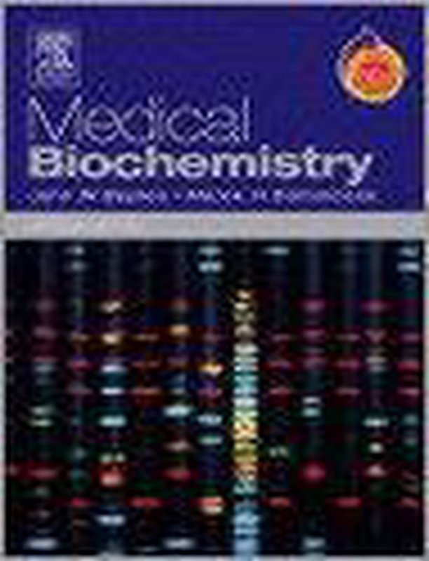De voorkant van het boek met de titel : Medical Biochemistry