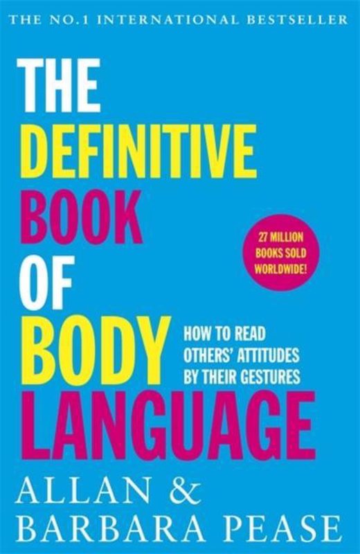 De voorkant van het boek met de titel : The Definitive Book of Body Language