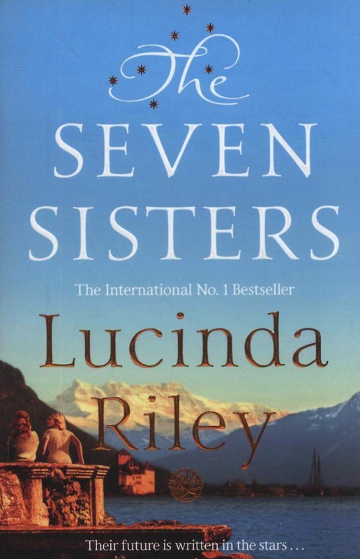 De voorkant van het boek met de titel : Seven Sisters