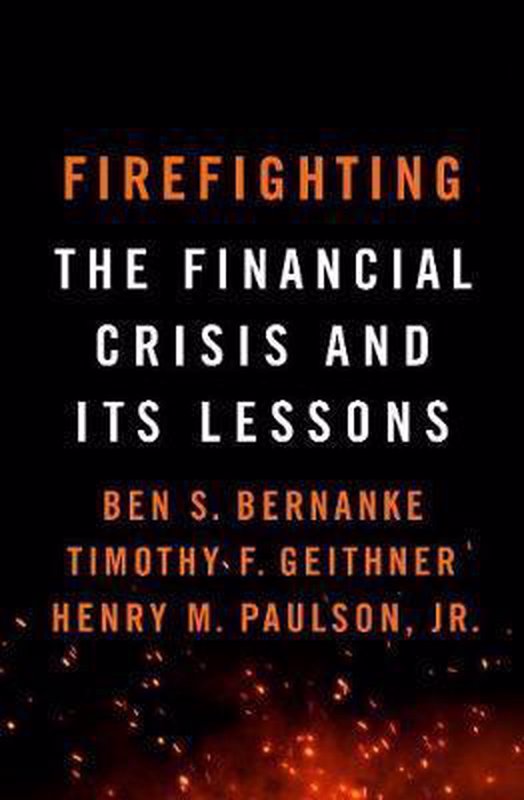 De voorkant van het boek met de titel : Firefighting