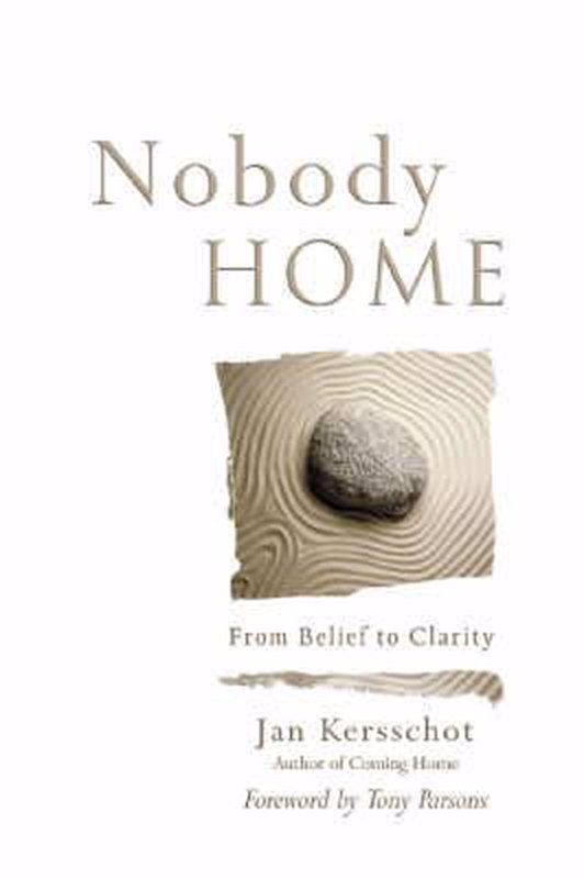 De voorkant van het boek met de titel : Nobody Home
