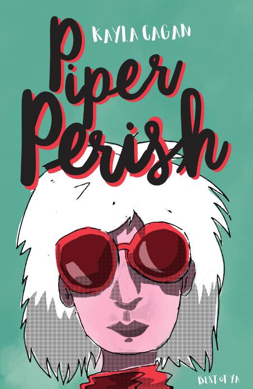 De voorkant van het boek met de titel : Piper Perish