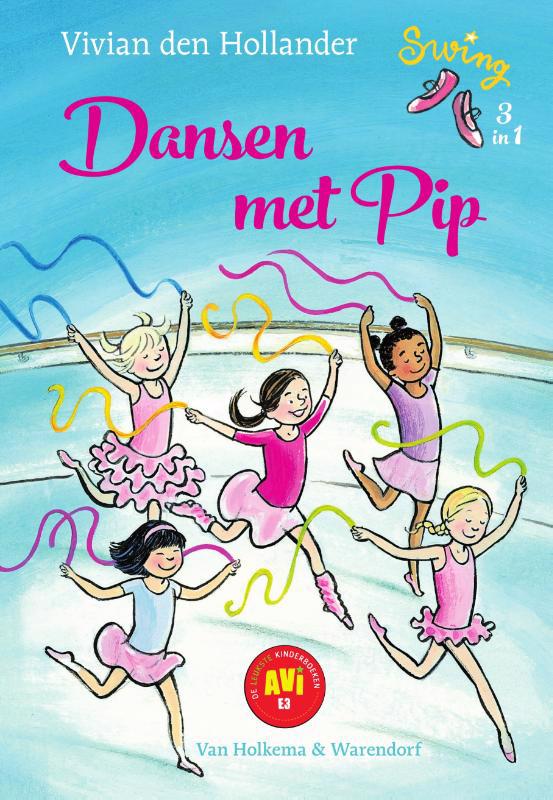 De voorkant van het boek met de titel : Dansen met Pip