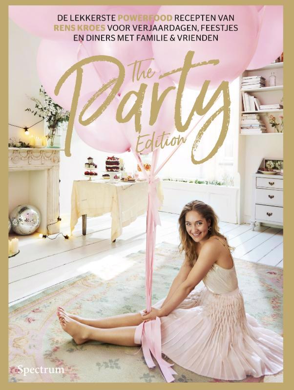 De voorkant van het boek met de titel : The party edition
