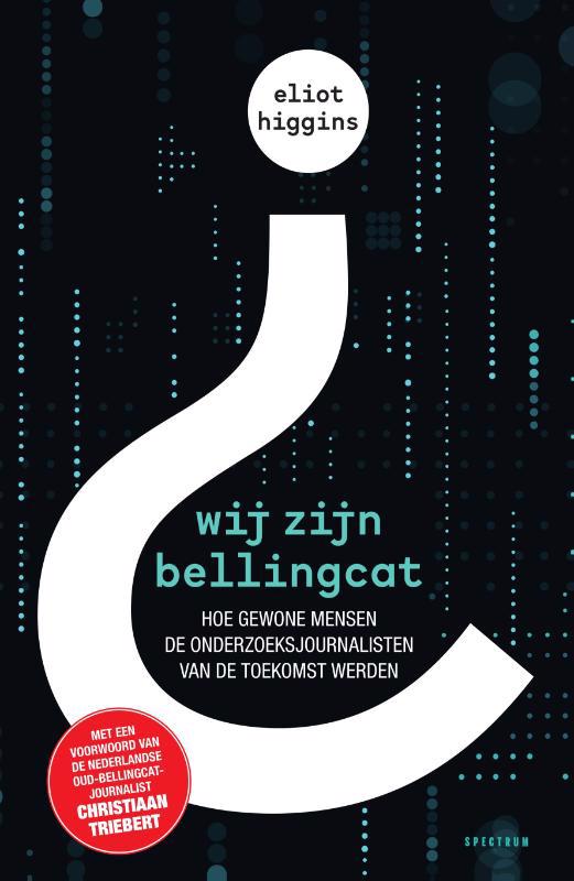 De voorkant van het boek met de titel : Wij zijn Bellingcat