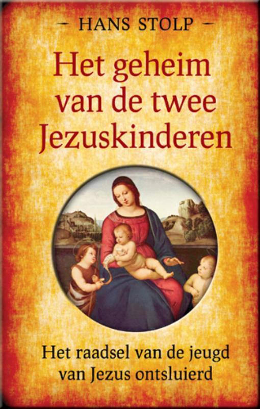 De voorkant van het boek met de titel : Het geheim van de twee Jezuskinderen