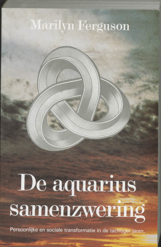 De voorkant van het boek met de titel : De aquarius samenzwering