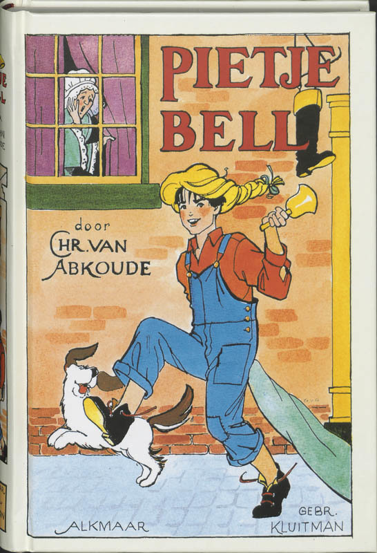 De voorkant van het boek met de titel : Pietje Bell