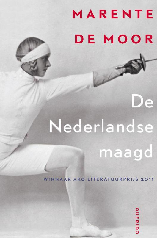 De voorkant van het boek met de titel : De Nederlandse maagd