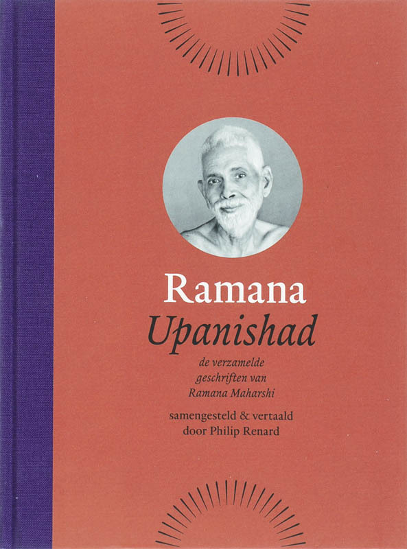 De voorkant van het boek met de titel : Ramana Upanishad
