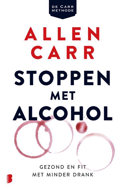 De voorkant van het boek met de titel : Stoppen met alcohol