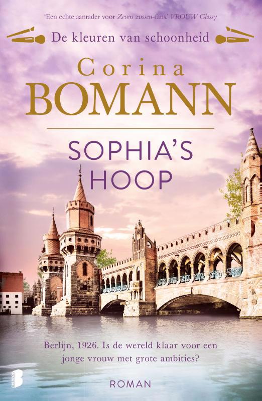 De voorkant van het boek met de titel : Sophia&#39;s hoop