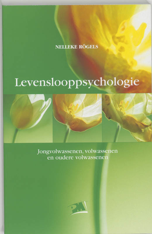 De voorkant van het boek met de titel : Levenslooppsychologie