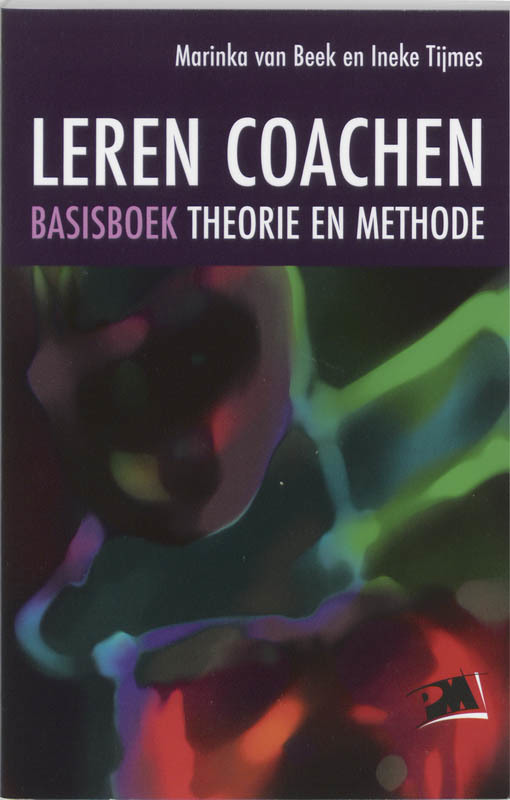 De voorkant van het boek met de titel : Leren coachen