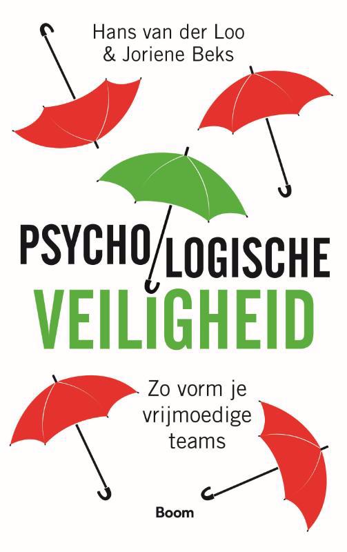 De voorkant van het boek met de titel : Psychologische veiligheid