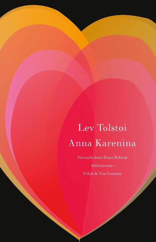 De voorkant van het boek met de titel : Anna Karenina