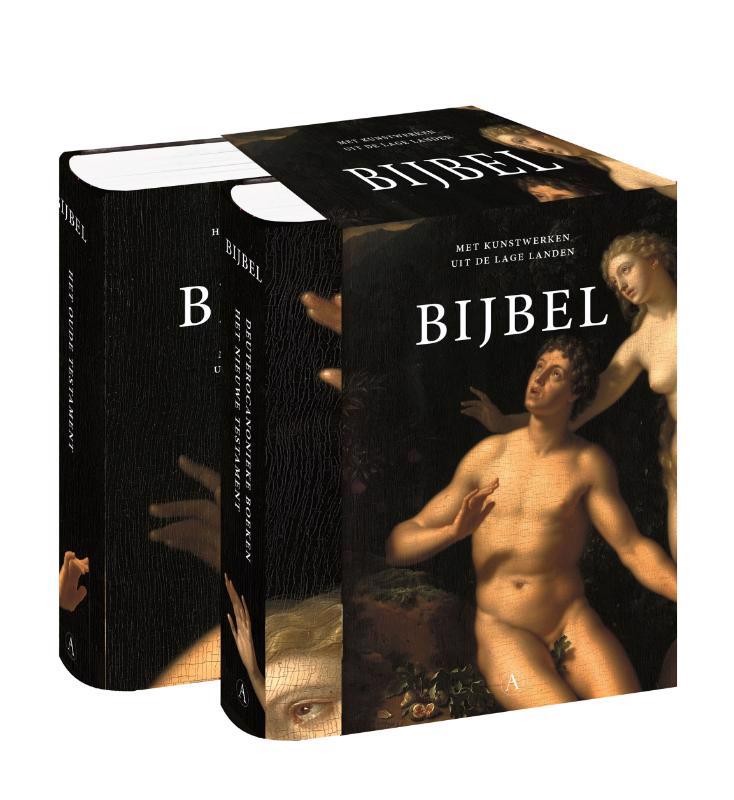 De voorkant van het boek met de titel : Bijbel