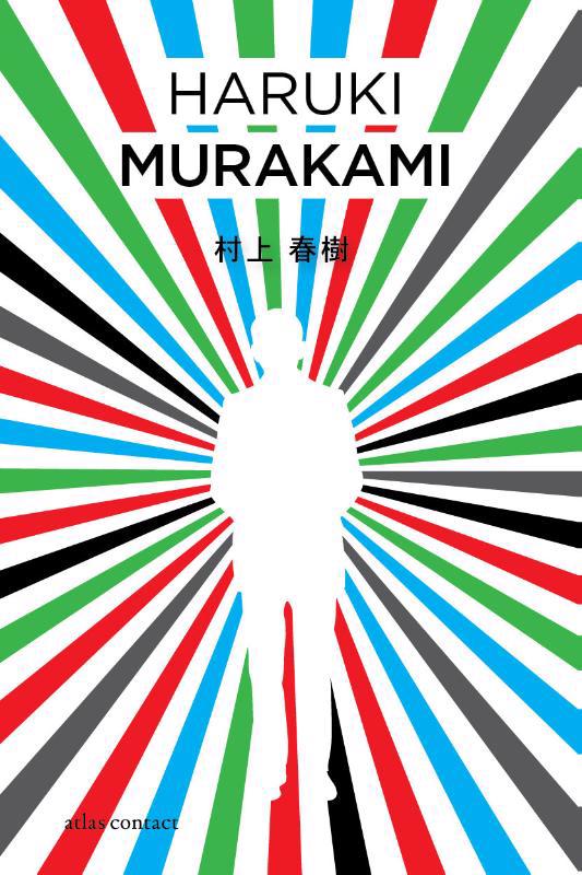 De voorkant van het boek met de titel : De kleurloze Tsukuru Tazaki en zijn pelgrimsjaren