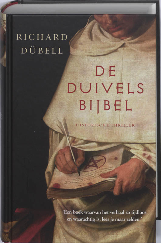 De voorkant van het boek met de titel : De Duivelsbijbel