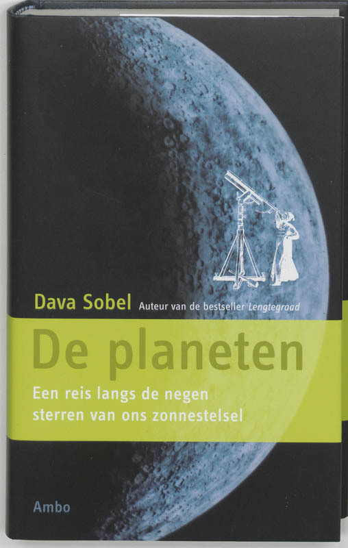 De voorkant van het boek met de titel : De planeten