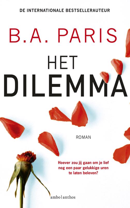 De voorkant van het boek met de titel : Het dilemma