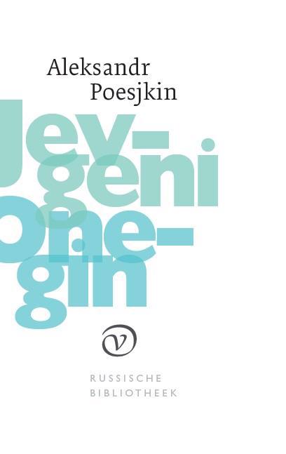 De voorkant van het boek met de titel : Jevgeni Onegin