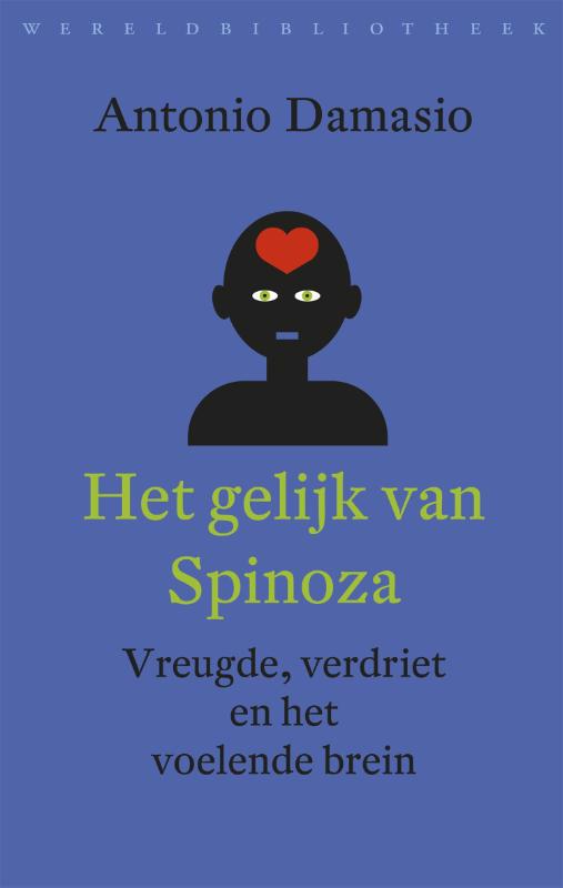 De voorkant van het boek met de titel : Het gelijk van Spinoza