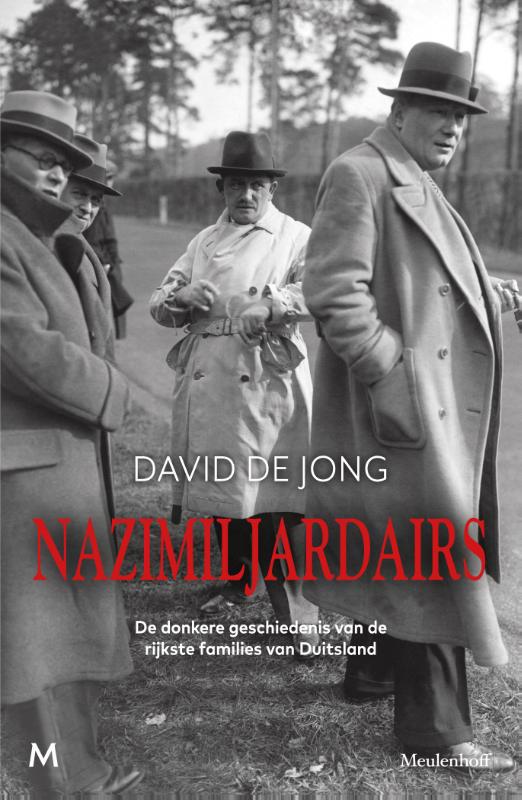 De voorkant van het boek met de titel : Nazimiljardairs