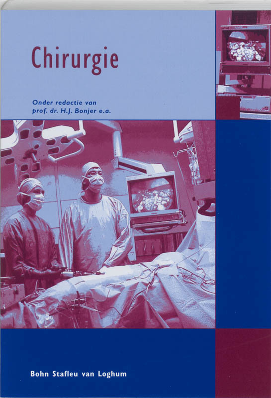 De voorkant van het boek met de titel : Chirurgie