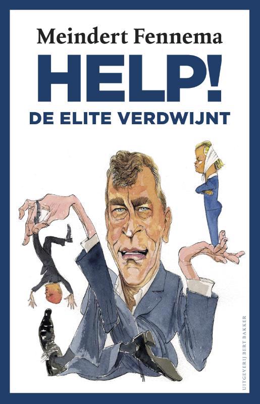 De voorkant van het boek met de titel : Help! de elite verdwijnt