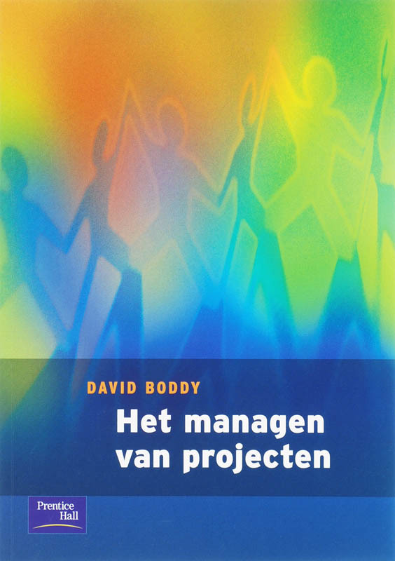 De voorkant van het boek met de titel : Het managen van projecten