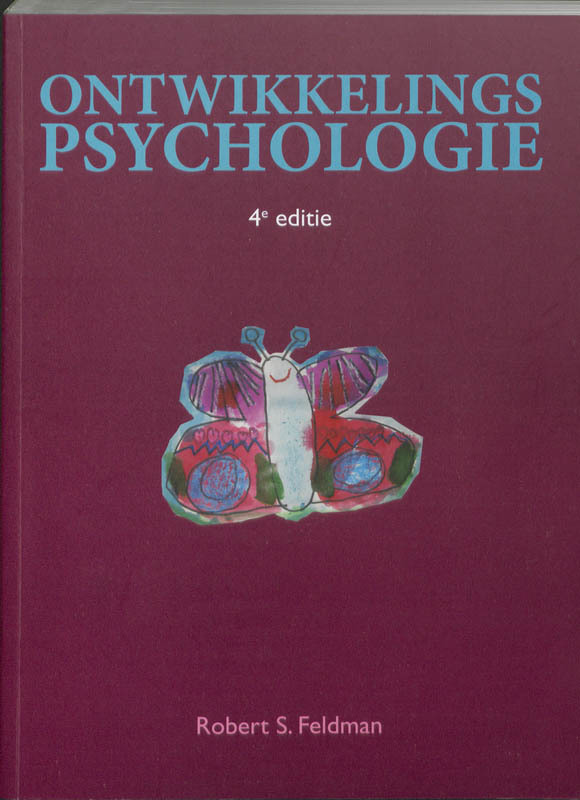 De voorkant van het boek met de titel : Ontwikkelingspsychologie