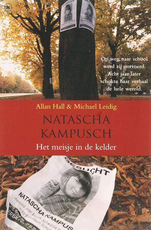 De voorkant van het boek met de titel : Natascha Kampusch