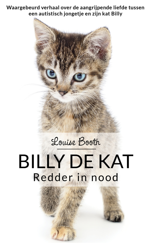 De voorkant van het boek met de titel : Billy de kat