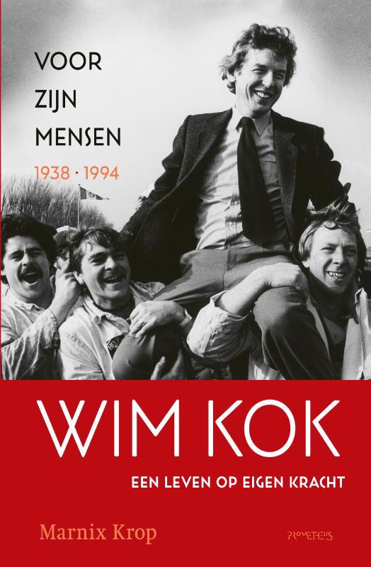 De voorkant van het boek met de titel : Wim Kok