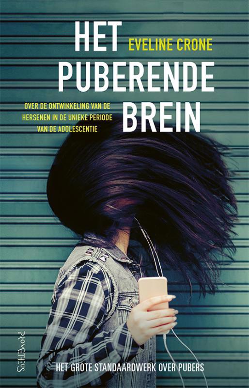 De voorkant van het boek met de titel : Het puberende brein