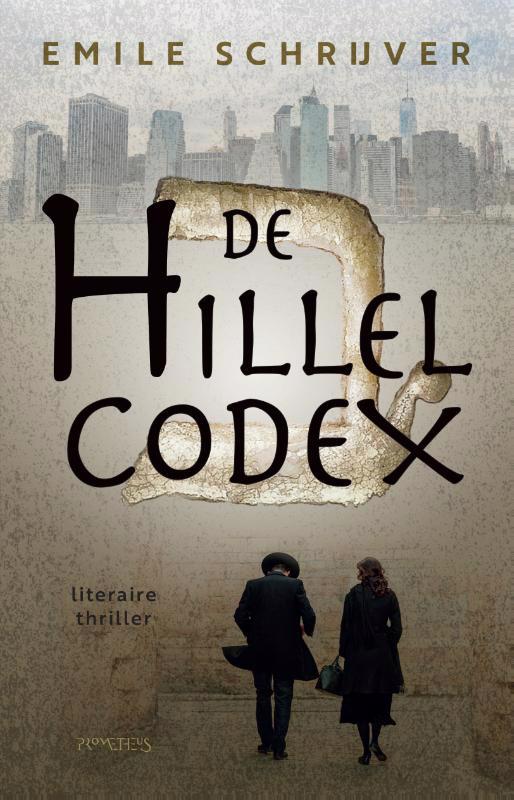 De voorkant van het boek met de titel : De Hillel Codex