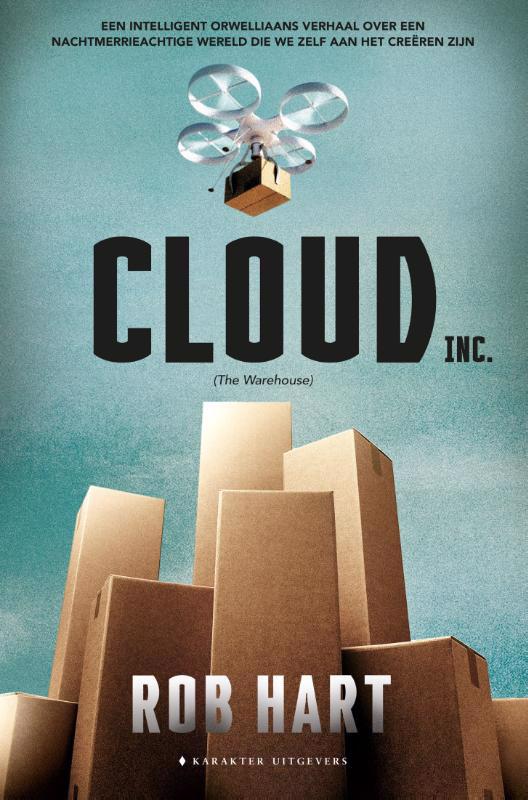 De voorkant van het boek met de titel : Cloud Inc.