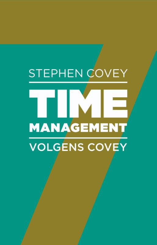 De voorkant van het boek met de titel : Timemanagement volgens Covey