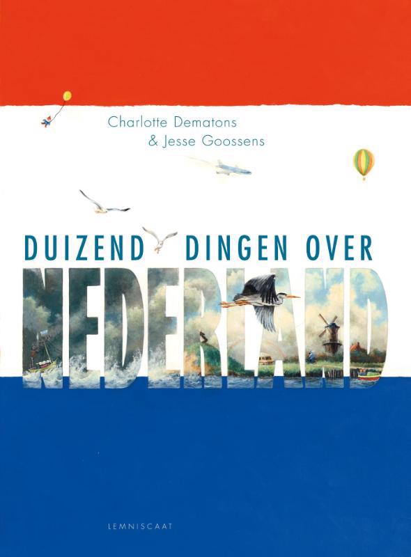 De voorkant van het boek met de titel : Duizend dingen over Nederland