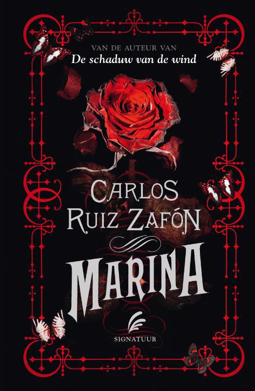 De voorkant van het boek met de titel : Marina
