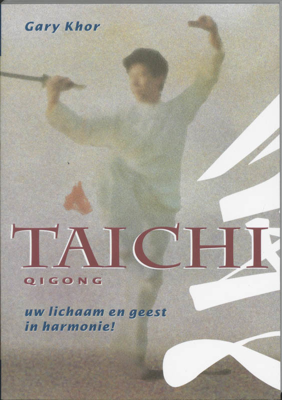De voorkant van het boek met de titel : Tai Chi Qigong