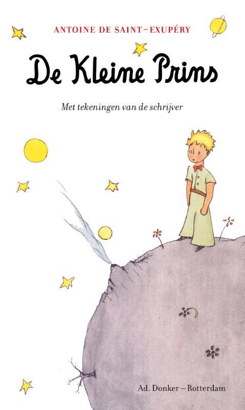De voorkant van het boek met de titel : De Kleine Prins