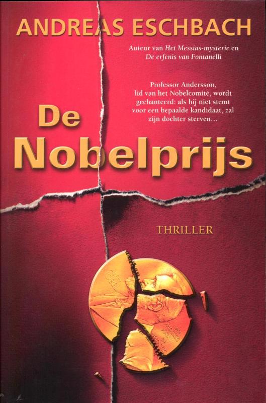 De voorkant van het boek met de titel : De Nobelprijs