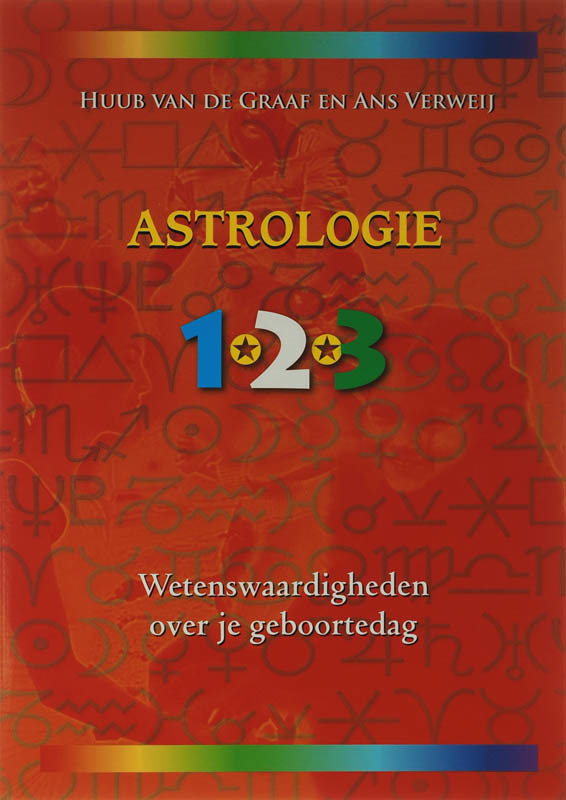 De voorkant van het boek met de titel : Astrologie