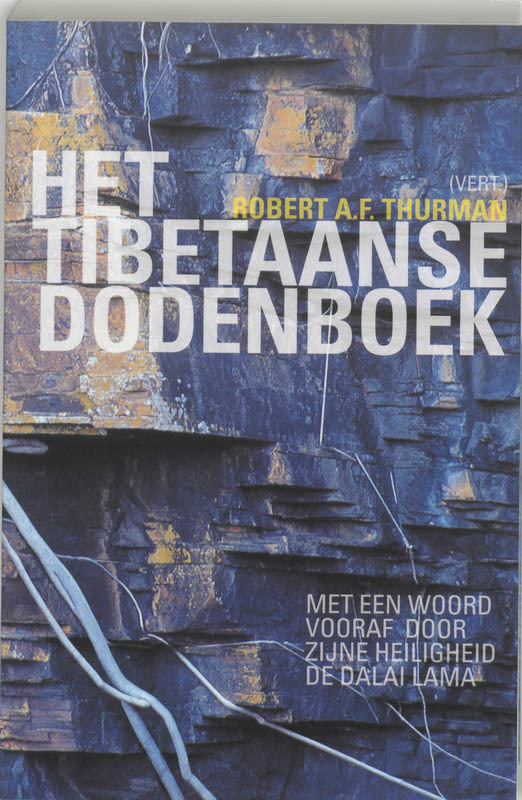 De voorkant van het boek met de titel : Het Tibetaanse dodenboek