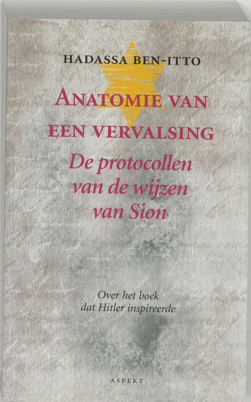 De voorkant van het boek met de titel : Anatomie van een vervalsing